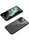 Noktaks - iPhone Uyumlu 12 Pro Max - Kılıf 360 Full Koruma Ön Ve Arka Dor Kapak - Siyah