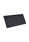 İpad Air - İpad 5 9.7" Uyumlu Kablosuz Wireless Pilli Türkçe Q Klavye - Siyah