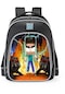 Harborstore Minecraft Temalı Öğrenci Büyük Kapasiteli Okul Çantası - Renkli - Büyük Boy - Wr0611103