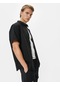 Koton Yazlık Gömlek Klasik Yaka Düğmeli Kıvırmalı Kol Detaylı Siyah 4sam60002hw