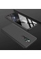 Tecno - Oppo A5 2020 - Kılıf 3 Parçalı Parmak İzi Yapmayan Sert Ays Kapak - Siyah