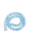 1 Strand Kırık Kristal Boncuklar 4-12mm Renkli Gevşek Halka Boncuk Takı Yapımı Blue 10mm-apx36pcs