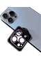 Noktaks - iPhone Uyumlu 11 Pro - Kamera Lens Koruyucu Cl-09 - Colorful