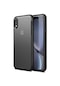 Kilifone - İphone Uyumlu İphone Xr 6.1 - Kılıf Koruyucu Sert Volks Kapak - Siyah
