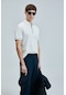 Lufian Erkek Lord Smart Polo T-shirt 111040207 Beyaz Beyaz