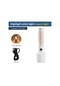 Yüksek Güç Led El Feneri Güçlü Çift Işık Kaynağı Meşale İçin Kamp Feneri Usb White Warm Beyaz