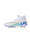 Snapbuy Erkek Futbol Ayakkabıları Sportif Rekabet Antrenman Ayakkabıları Açık Ayakkabı Unisex Futbol Kramponları Çocuk Beyaz