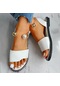 Beyaz Yeni Yaz Kadın Boncuklu Inci Sandalet Terlik Ayakkabı Kadın Kadın Flats Sandalet Flip Flop Rahat Düz Slingback Sandalet Ayakkabı