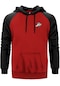 Utan Jazz Logo Kırmızı Renk Reglan Kol Sweatshirt Kırmızı