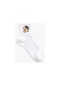 Koton Tazmanya Canavarı Çorap Lisanslı İşlemeli Beyaz 3sak80122aa 3SAK80122AA000