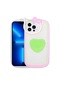Kilifolsun iPhone Uyumlu 13 Pro Max Kılıf Kedi Figürlü Pop Soketli Ritmik Kapak Yeşil