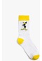 Koton Looney Tunes Çorap Lisanslı Baskılı Beyaz 3WAM80132AA000
