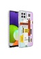 Kilifone - Samsung Uyumlu Galaxy M22 - Kılıf Kenarlı Renkli Desenli Elegans Silikon Kapak - No2