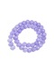 1 Strand Kırık Kristal Boncuklar 4-12mm Renkli Gevşek Halka Boncuk Takı Yapımı Purple 6mm-apx60pcs