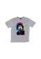 Jimi Hendrix Baskılı T-shirt Gri