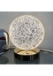 Ganzhoushop Romantik Masa Led Lambası Kristal Gece Işığı Elmas Dokunmatik Doğal Akrilik Zc Doğal