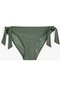 Koton Basic Bikini Altı Normal Bel Yandan Bağlamalı Yeşil 4sak00046mm 4SAK00046MM814