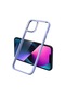 Kilifone - İphone Uyumlu İphone 11 - Kılıf Renkli Koruyucu Sert Krom Kapak - Lila