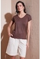 Lela Bayan Bluz 5862000 KAHVE
