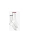 Koton Kolej Çorap Seti 2'li Şerit Desenli Çok Renkli Beyaz 4wak80555aa 4WAK80555AA000
