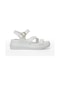 Nine West Monra 4fx Beyaz Kadın Comfort Sandalet 000000000101700219