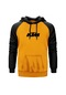Ktm Motorcycle Black Logo Sarı Renk Reglan Kol Sweatshirt