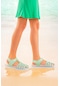 Kiko Kids Kız Çocuk Sandalet Arz 2348 Mint Yeşili