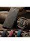 Samsung Galaxy Uyumlu A35 A34 A33 A33 Case Telefon Kılıfı İçin Lüks Cüzdan Deri Kapak Koyu Kahverengi Galaxy Uyumlu A30s Koyu Kahverengi