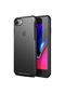 Noktaks - iPhone Uyumlu Se 2020 - Kılıf Koruyucu Sert Volks Kapak - Siyah
