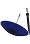 Mdsj Erkek Çift Katmanlı Kalın Katı Rüzgar Önemi Uzun Saplı 24 Kemik Otomatik Şemsiye-mavi