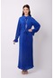 Violevin Er-cool Kadın Krep Elbise 8073-21-mavi