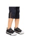Kiko Kids Linen Cırtlı Erkek Bebek Keten Spor Ayakkabı Siyah