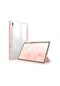 Samsung Galaxy Uyumlu Tab İçin S9 Fe 11 S10 Artı 12.4 İnç 2023 Kılıf Kalem Tutucu Rose Gold S6 Lite P620 P625 Arka Kapak