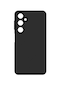 Noktaks - Samsung Galaxy Uyumlu Galaxy S23 Fe - Kılıf Mat Soft Esnek Biye Silikon - Siyah