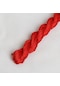 Kırmızı 24 M Dıy Halat Naylon Kordon Konu Çin Düğüm Makrome Bilezik Örgü Dize Örgü Boncuk Dıy Kolye
