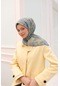 Silk Home Soft Eşarp 73078-28 Saks, Turuncu, Yeşil, Bebe Mavi