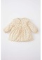 Defacto Kız Bebek Çiçekli Uzun Kollu Twill Elbise C0751a524sper120