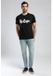 Londonlogo Erkek O Yaka T-shirt Siyah-19798 Siyah