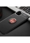 Noktaks - İphone Uyumlu İphone 11 Pro Max - Kılıf Yüzüklü Auto Focus Ravel Karbon Silikon Kapak - Siyah-rose Gold