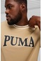 Puma Squad Graphic Tee Bej Erkek Kısa Kol T-shirt 000000000101909241