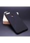 Noktaks - Huawei Uyumlu Huawei Honor 7x - Kılıf Mat Renkli Esnek Premier Silikon Kapak - Siyah