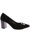 Dgn 20 Kadın S Tokalı Sivri Burun Topuklu Ayakkabı 20-1510-R1680