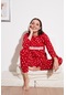 Lela Bayan Pijama Takımı 6571007 Kırmızı