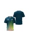Snapbuy  Erkek Spor Tişörtü - Lightspeed Pro, Çabuk Kuruyan Tenis & Badminton Eğitim T-shirti Kahverengi