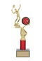 Odak Kupa - Figürlü Kupalar - Tenis Erkek Figürlü Kupalar Fg-016 C - 36 Cm Altın - Beyaz
