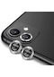 Noktaks - iPhone Uyumlu 12 Mini - Kamera Lens Koruyucu Safir Parmak İzi Bırakmayan Anti-reflective Cl-12 - Gümüş