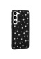 Kilifone - Samsung Uyumlu Galaxy S23 - Kılıf Parlak Taşlı Tasarımlı Silikon Pırlanta Kapak - Siyah
