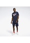 Reebok Identity Stacked Erkek Tişört C-reb071176e10042 Lacivert