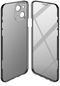 Mutcase - İphone Uyumlu İphone 13 - Kılıf 360 Full Koruma Ön Ve Arka Korumalı Led Kapak - Siyah