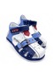 Beebron Ortopedik Erkek Bebek Sandaleti Ebtkl2407 Beyaz Mavi Lacivert